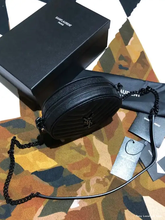 Tony Luxuries YSL VINYLE ROUND BAG CAMERA 0702